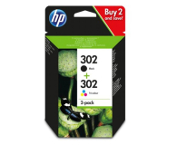 Tusz HP Combo Pack Ink 302BK+CL X4D37AE